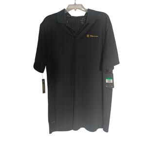 Nike Golf Dri-fit polo shirt NWT Size XL Believe in Nice-black